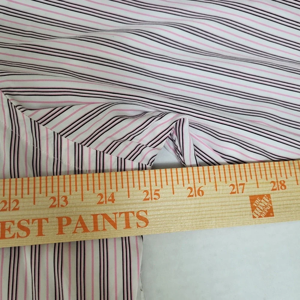 Polo by Ralph Lauren Mens 16.5 -34‎ Regent Classic Fit Striped Dress Shirt  Pony